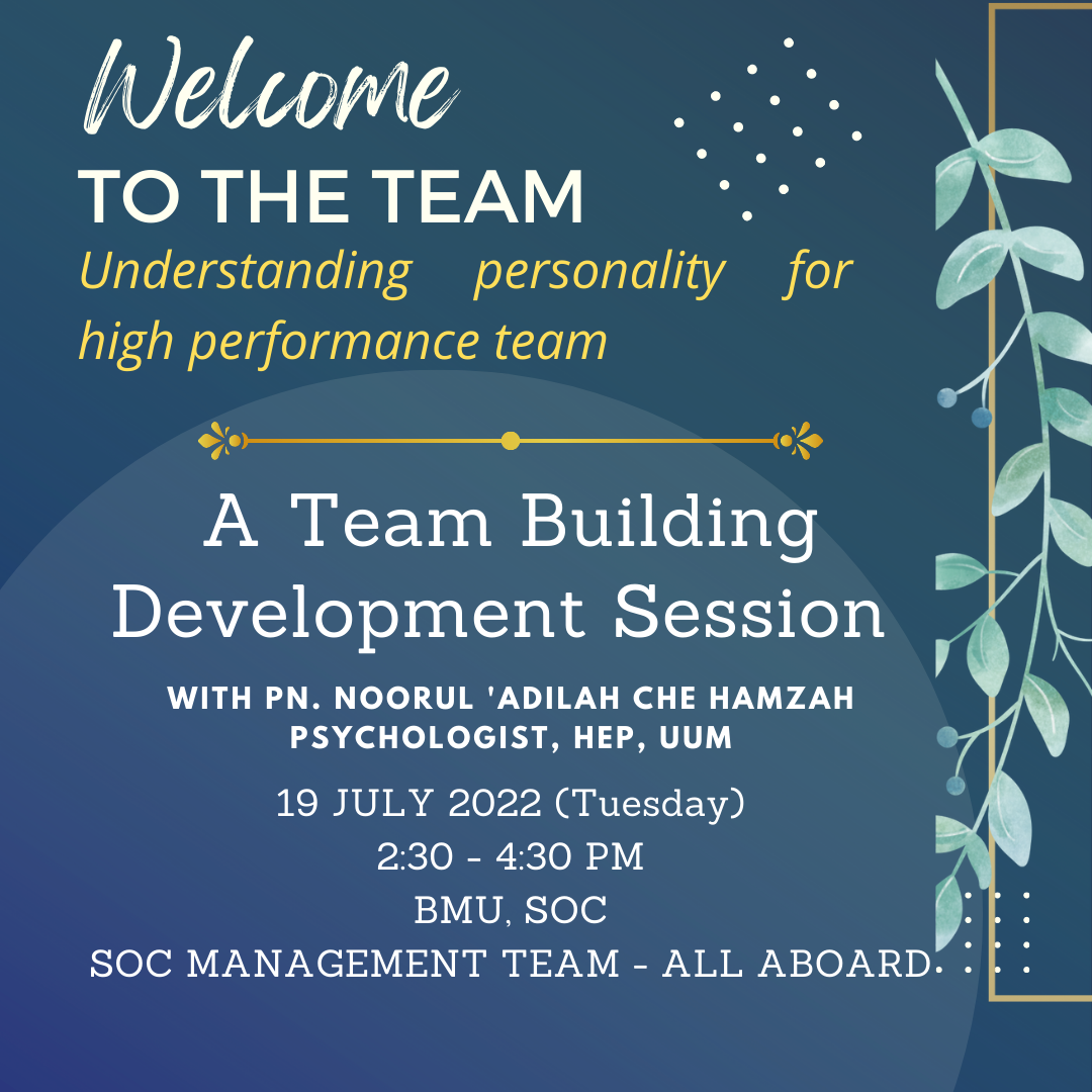 4 Team Building for SOC Management Team