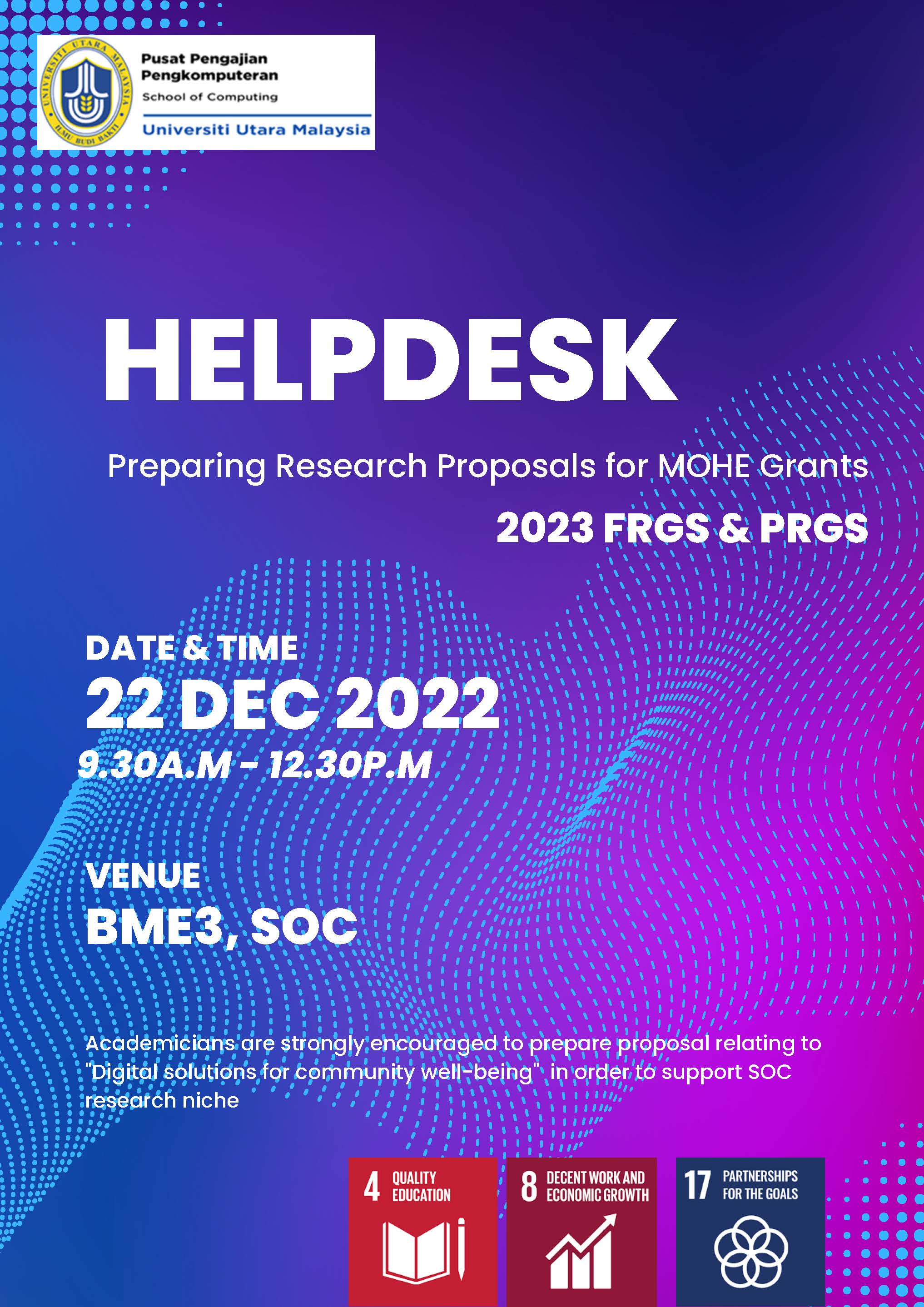 2 Helpdesk Preparing Research Proposal for MOHE Grants