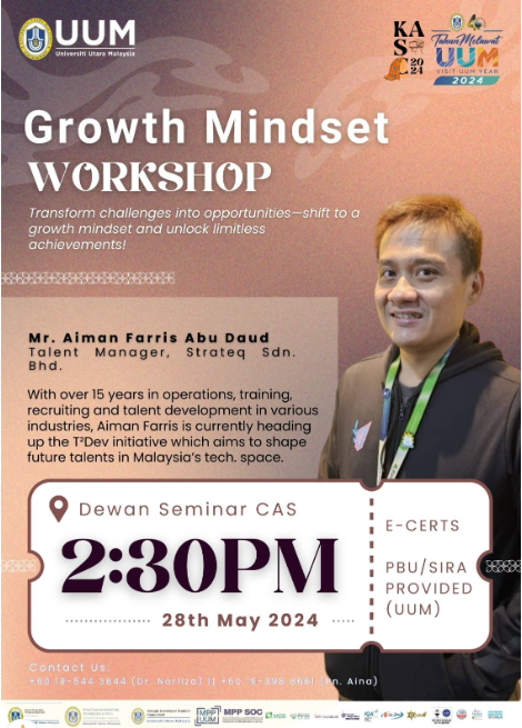 Workshop on Growth Mindset by Strateq