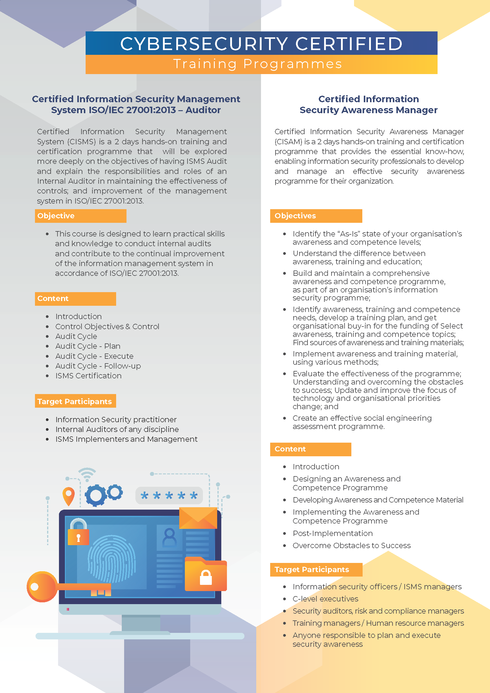 CybersecurityCertifiedTraining brochure Page 2